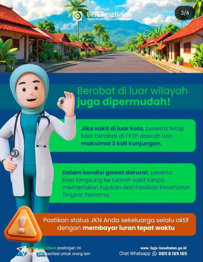 Libur Lebaran LAYANAN JKN TETAP AMAN