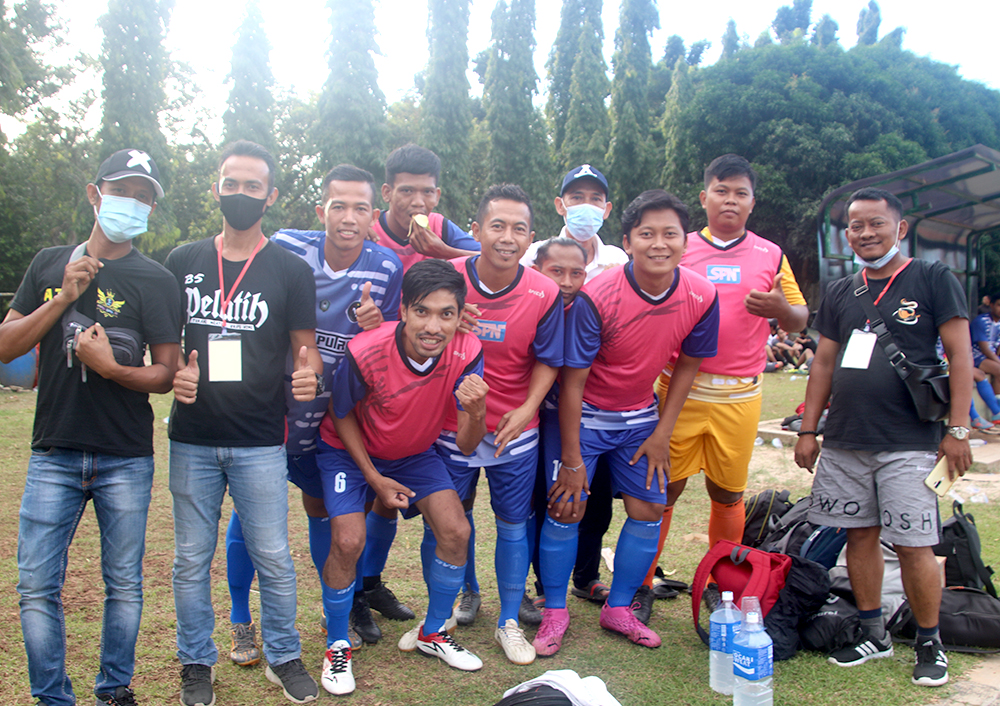 Official dan Tim Putra SPN di Kegiatan Turnamen LIGA BANTEN