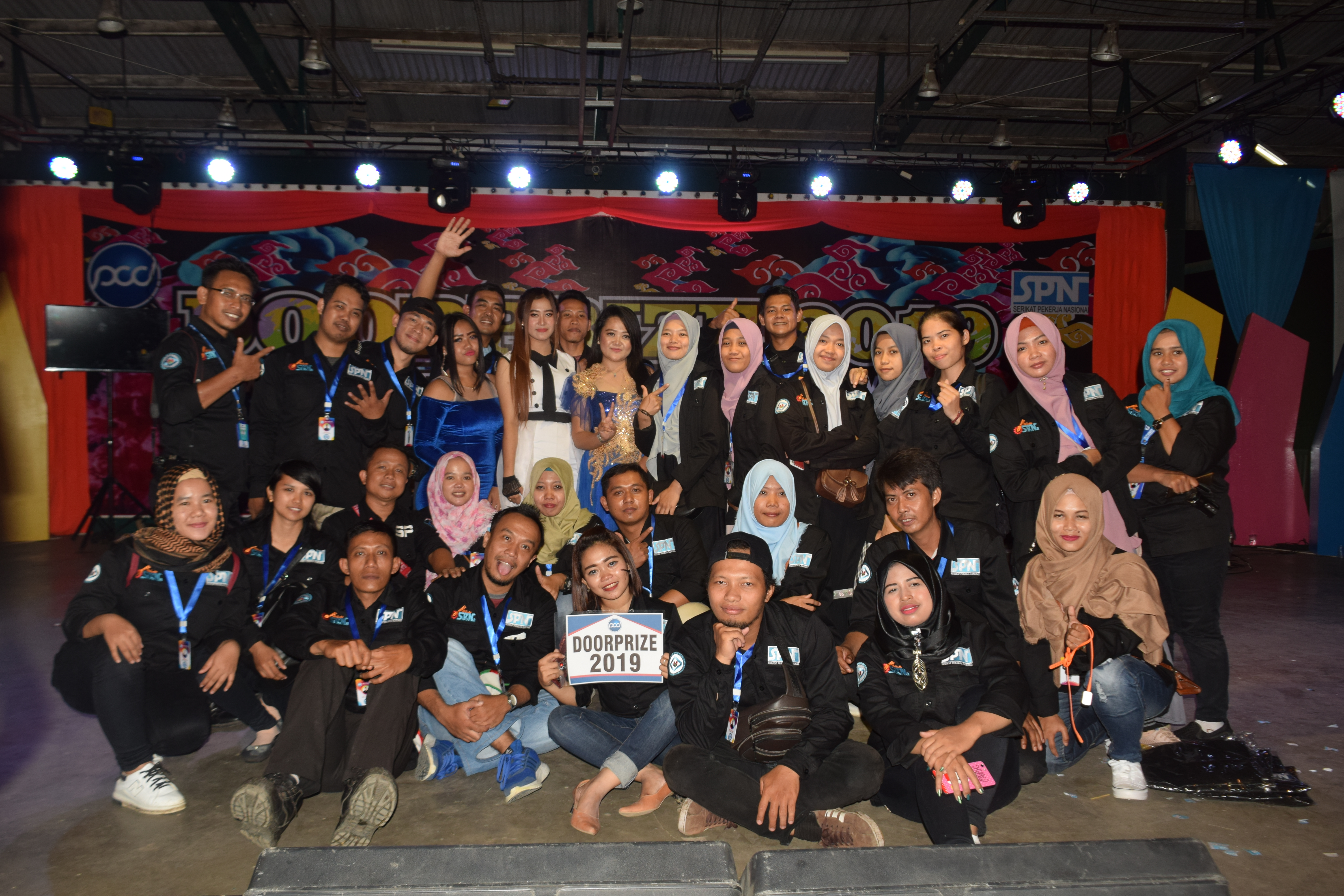 TIM MULTIMEDIA SPN DI KEGIATAN DOORPRIZE