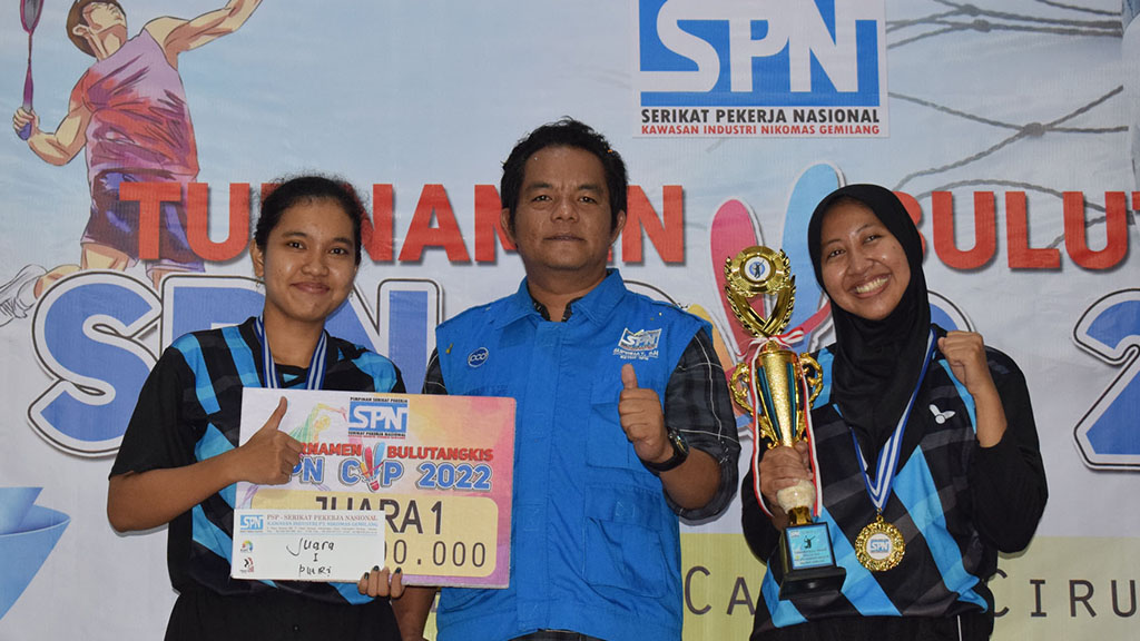 Juara 1 SPN Cup 2022 kategori Putri