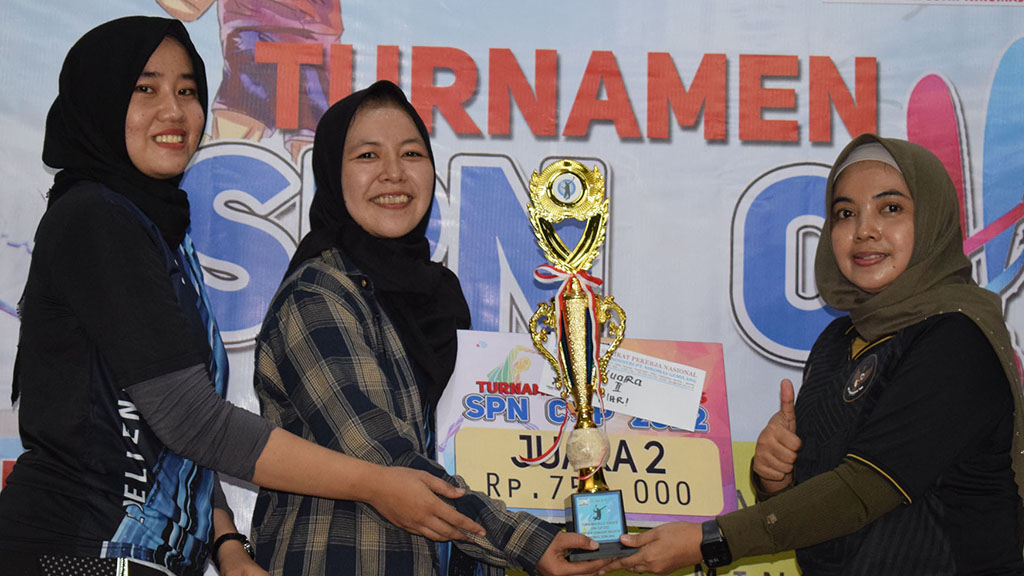 Juara 2 SPN Cup 2022 kategori Putri