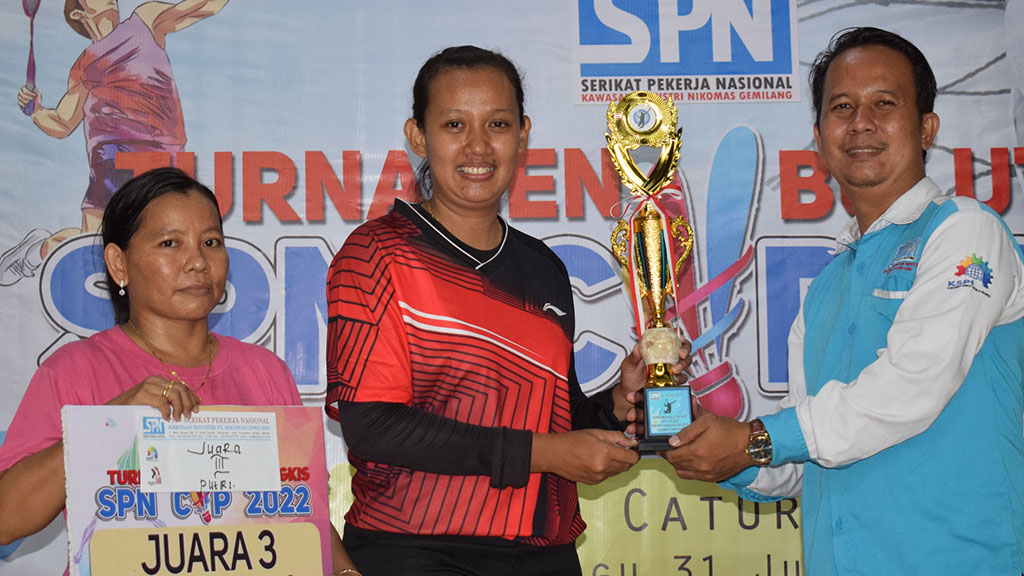 Juara 3 SPN Cup 20222 Kategori Putri