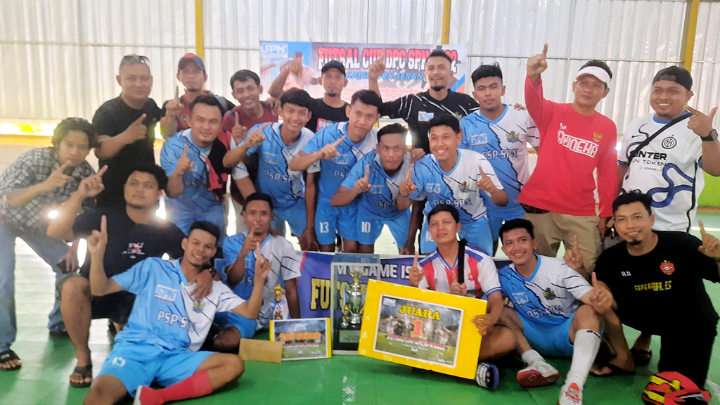 Juara Umum Lomba Futsal antar PSP-SPN se Kabupaten Serang