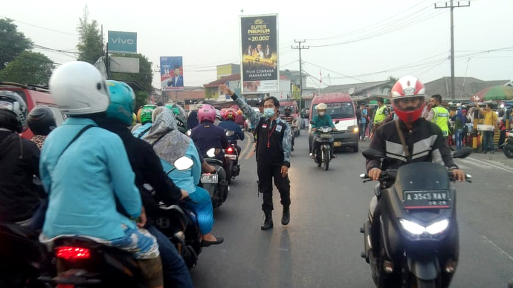 Giat Laskar Nasional Urai Kemacetan