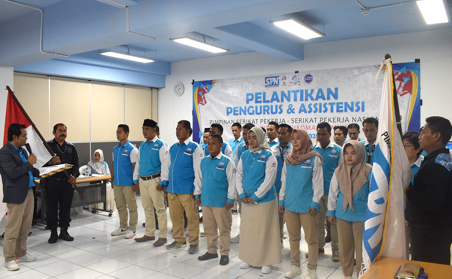 Pengurus dan Assistensi PSP-SPN Kawasan Industri Nikomas Gemilang periode 2023 - 2028 Resmi Dilantik