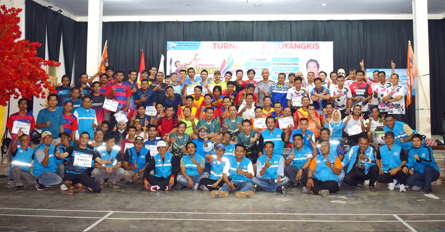 Kegiatan Turnamen Bulutangkis SPN Cup 2024