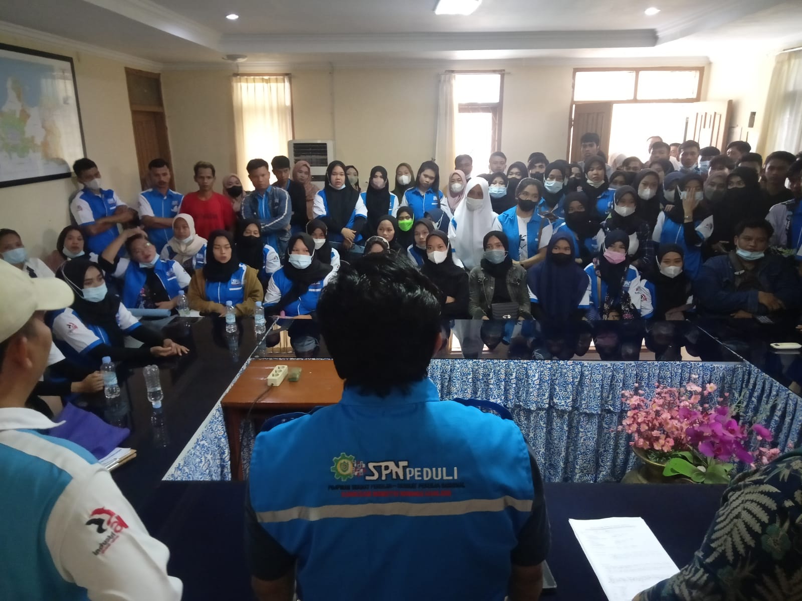 Advokasi SPN terhadap anggota yang di PHK Sepihak